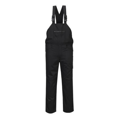 CD850 WX2 Eco Stretch Bib and Brace Black