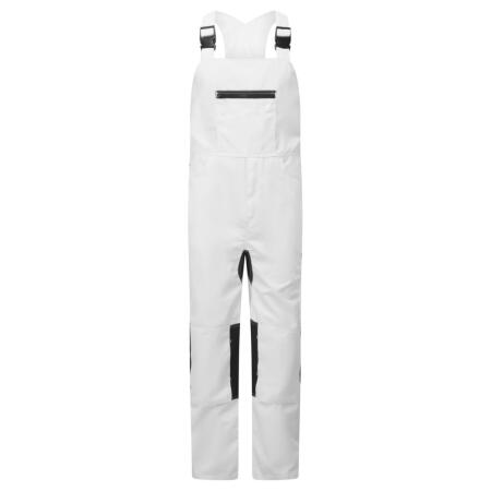 CD850 WX2 Eco Stretch Bib and Brace White