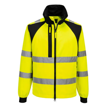CD861 WX2 Eco Hi-Vis Work Jacket  Yellow/Black
