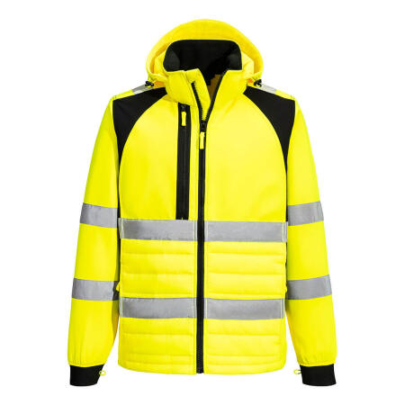 CD863 WX2 Eco Hi-Vis Hybrid Jacket Yellow/Black
