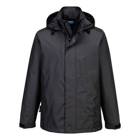 CD867 WX2 Eco Rain Jacket Metal Grey