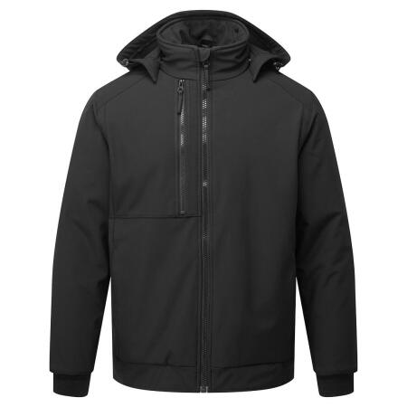 CD874 WX2 Eco Hooded Insulated Softshell (2L) Black