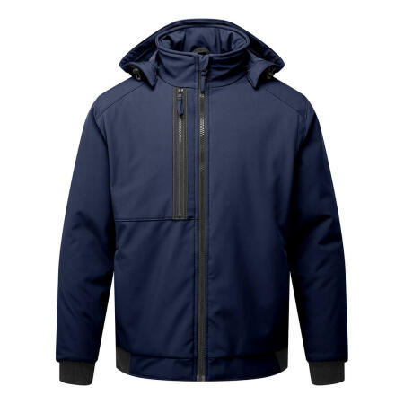 CD874 WX2 Eco Hooded Insulated Softshell (2L) Navy