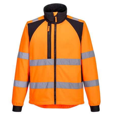 CD875 WX2 Eco Hi-Vis Softshell (2L) Orange/Black