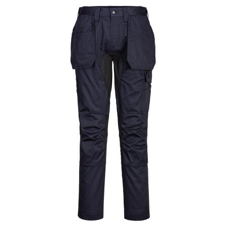Portwest CD883 WX2 Eco Stretch Holster Trousers Dark Navy/Black