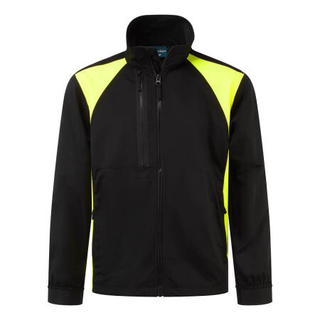 CD885 WX2 Eco Stretch Work Jacket Black/Yellow