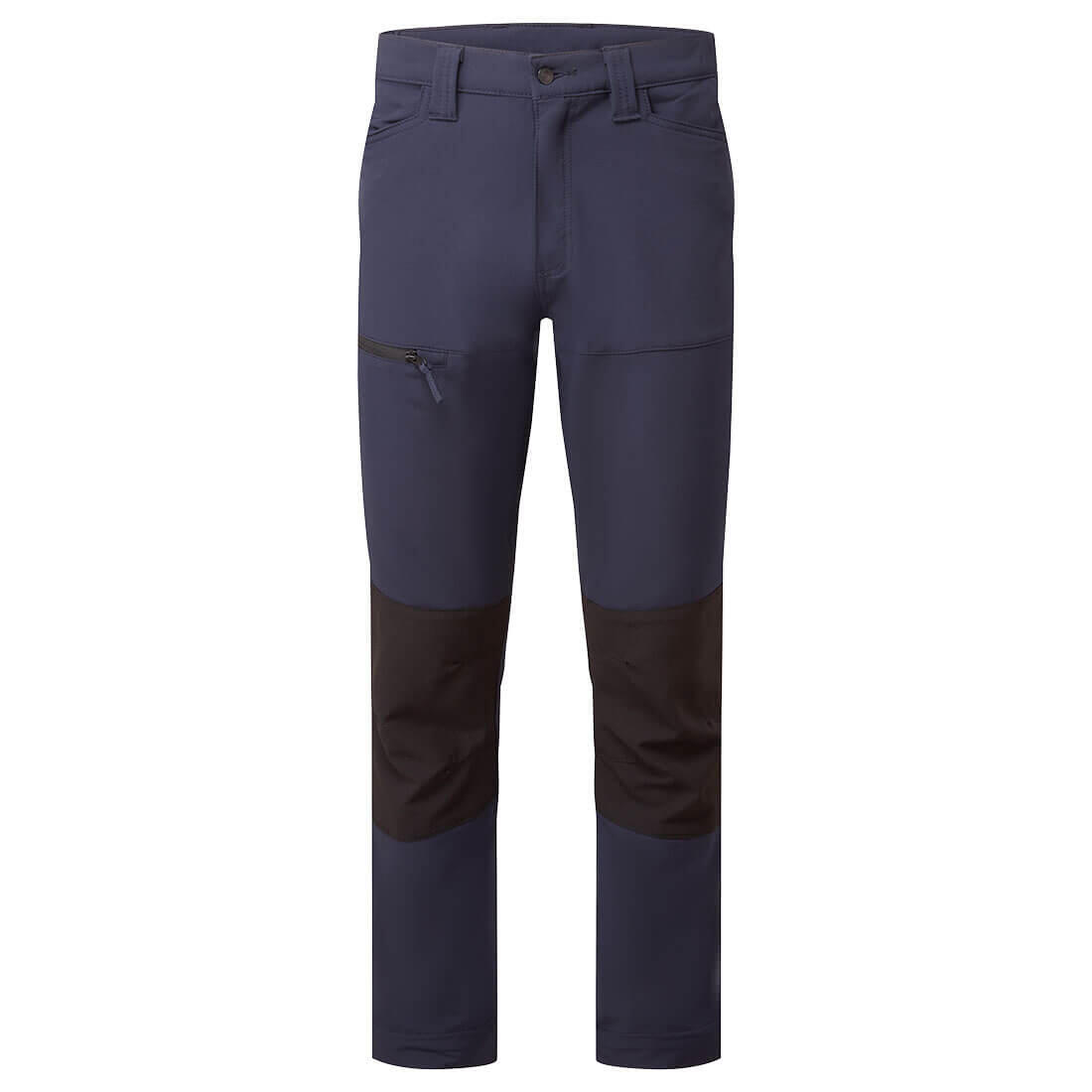 Portwest CD886 WX2 Eco Stretch Work Trousers Dark Navy/Black