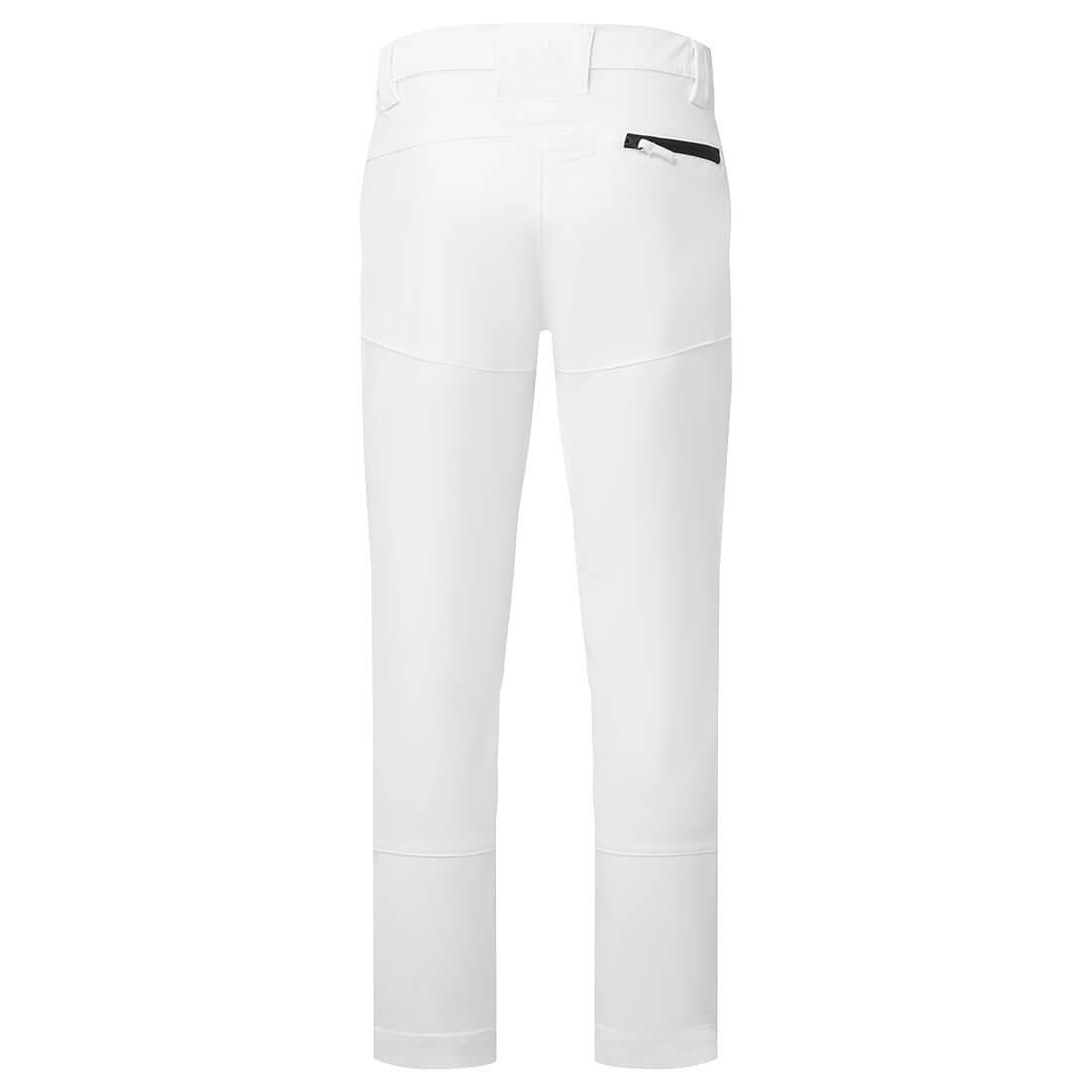 CD886 WX2 Eco Stretch Work Trousers White - Image 2
