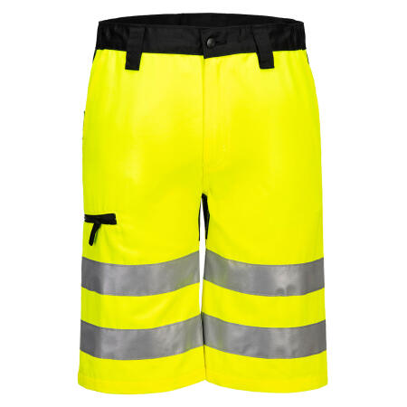 CD899 WX2 Eco Hi-Vis Shorts Yellow/Black