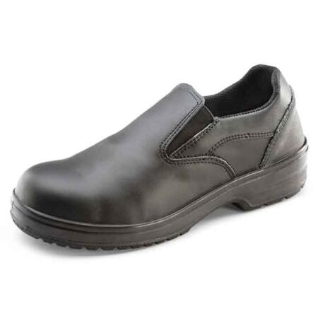 Beeswift Ladies Slip On Shoe Black
