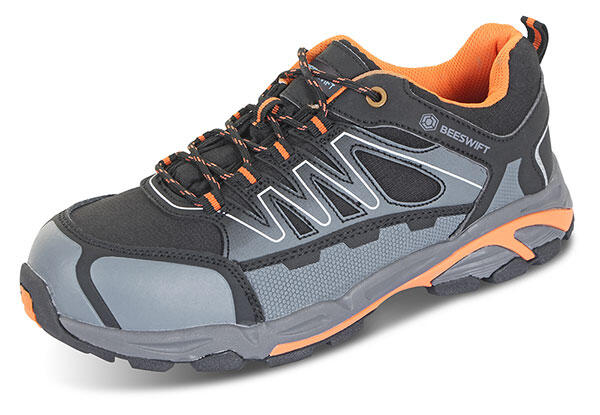 Beeswift Safety Trainer S3 Composite Black/Orange