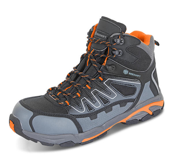 Beeswift Hiker S3 Composite Boot Black/Orange