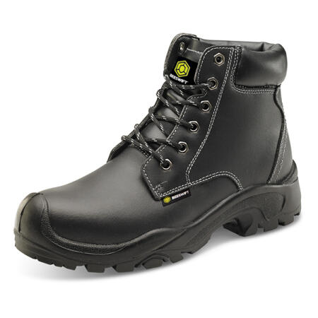Beeswift 6 Eyelet Pur Boot S3 Black