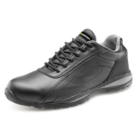 Beeswift Double Density Trainer Shoe Sbp Black