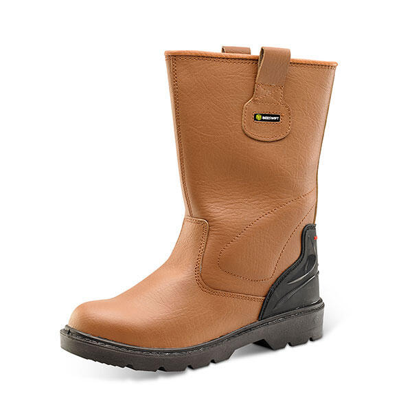 Beeswift Premium Rigger Boot Tan