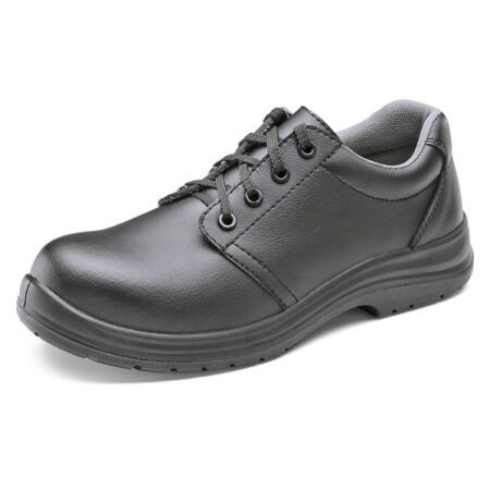 Beeswift Micro-Fibre Tie Shoe S2 Black