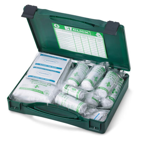 Click Medical 10 Personal First Aid Kit Boxed Green