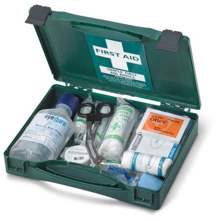 Click Medical Bs8599 Travel First Aid Kit Green