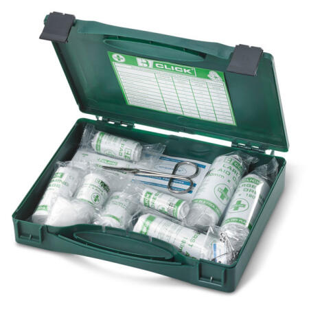 Click Medical Public Service Vehicle (Psv) First Aid Kit Green