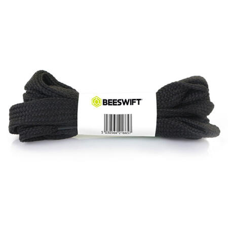 Beeswift Flat Boot Lace Black