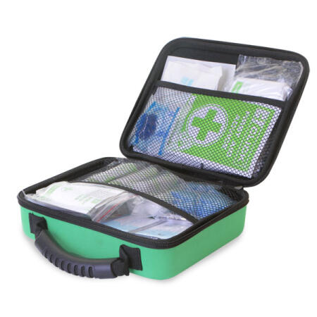 Click Medical Family First Aid Kit In Medium Feva Bag Green