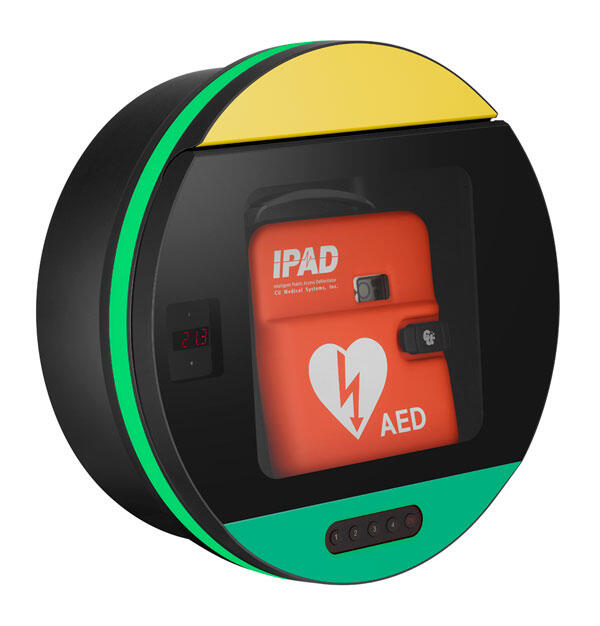 CU Medical Defibsafe 3 External Defibrillator Cabinet