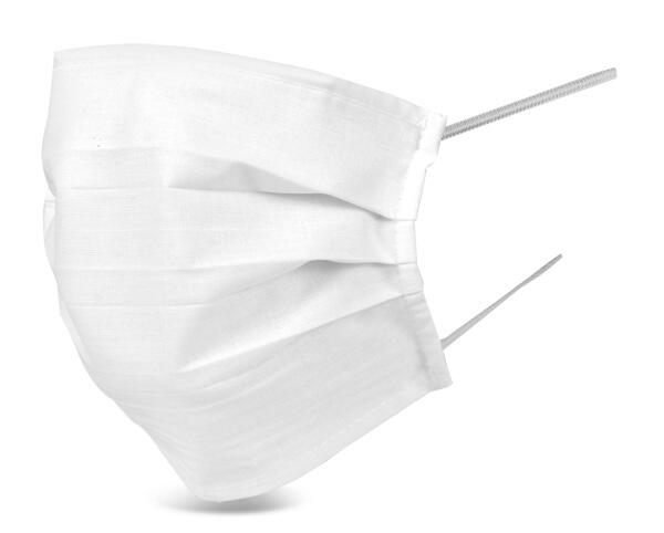 Click Medical Cotton Face Mask White