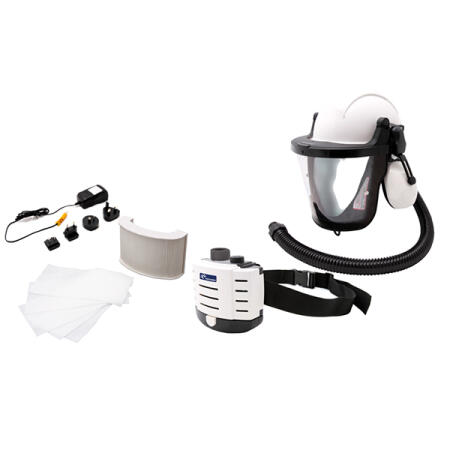 Centurion Conceptair Helmet & Flip Up Visor Kit P3 Black/White