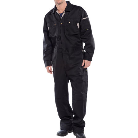 Beeswift Premium Boilersuit Black