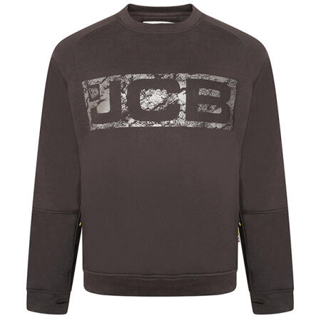 Jcb Workwear Trade Crew Sweatshirt Black