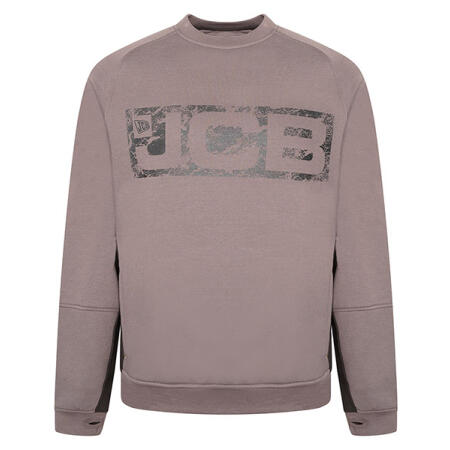 Jcb Workwear Trade Crew Sweatshirt Grey