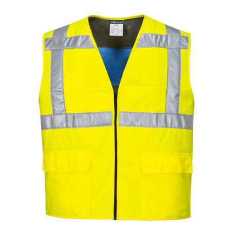 CV02 Hi-Vis Cooling Vest Yellow