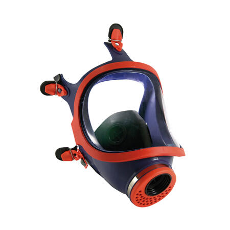 Climax 731-S Silicone Full Face Respirator Blue