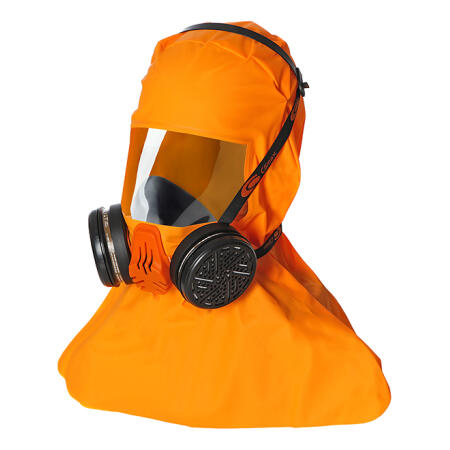 Climax Abekp3 Filtered Evacuation Hood  Orange