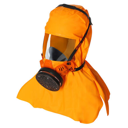 Climax Abekp3 Filtered Evacuation Hood  Orange