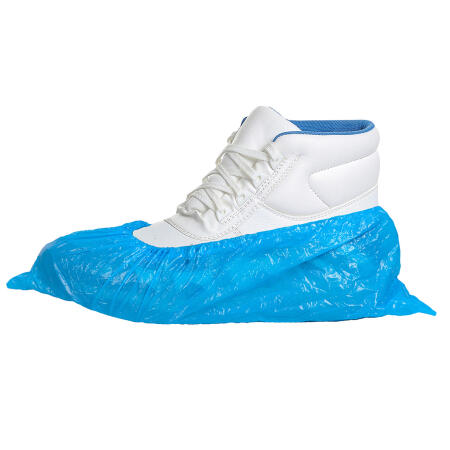 D340 Disposable PE Overshoes (PK6000) Blue