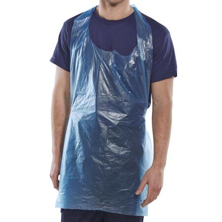 Beeswift Disposable Apron Blue
