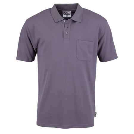 Jcb Workwear Essential Polo Shirt Grey