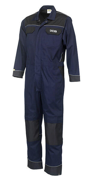 Jcb Workwear Trade Coverall Regular Leg Navy / Black