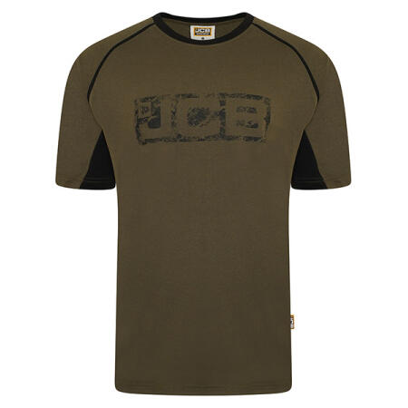 Jcb Workwear Trade T-Shirt Olive Green