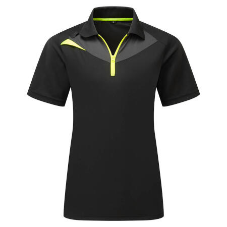 DX409 DX4 Women's Polo Shirt S/S Black