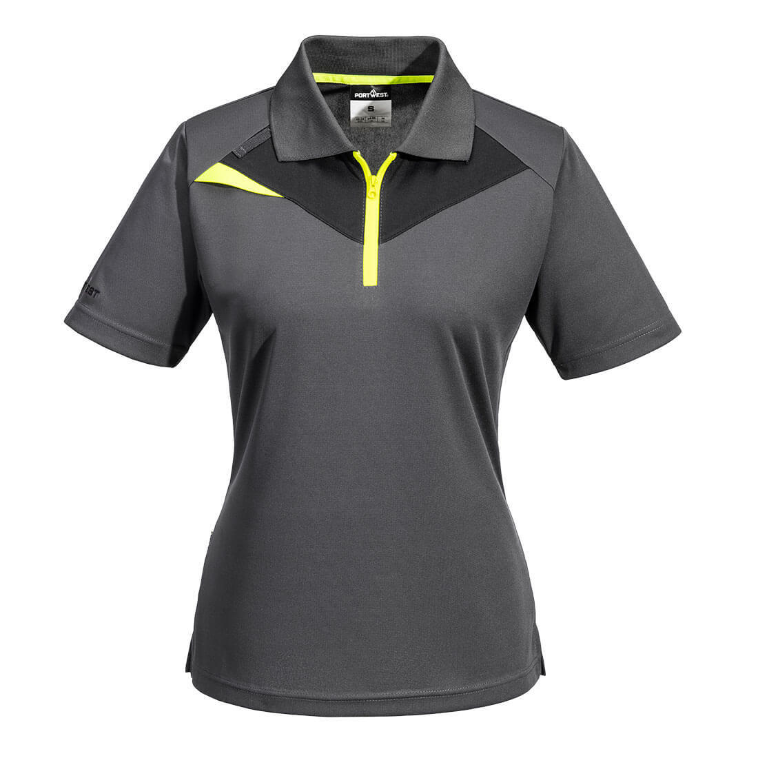 DX409 DX4 Women's Polo Shirt S/S Metal Grey