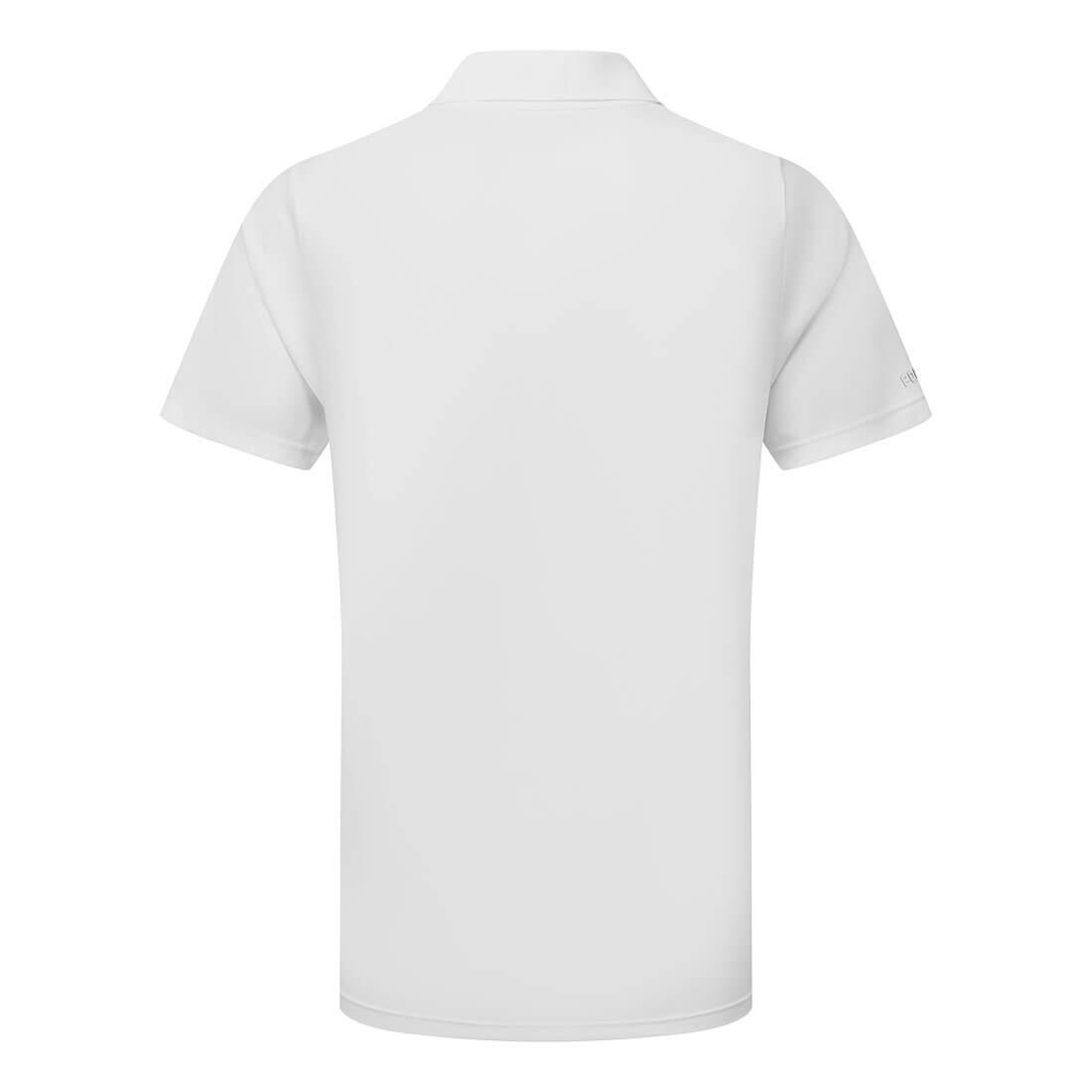 DX410 DX4 Polo Shirt S/S All White - Image 2