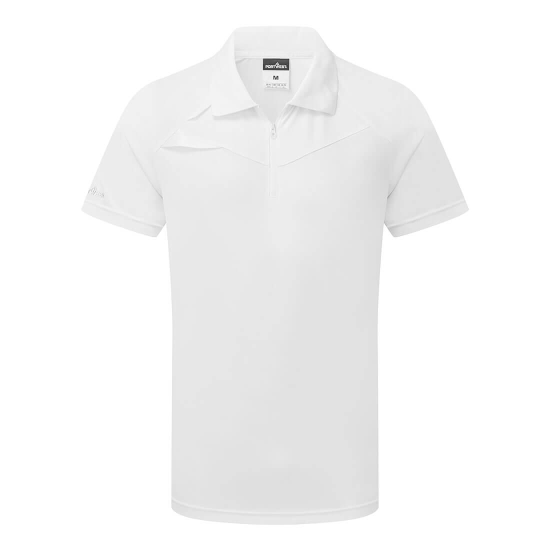 DX410 DX4 Polo Shirt S/S All White