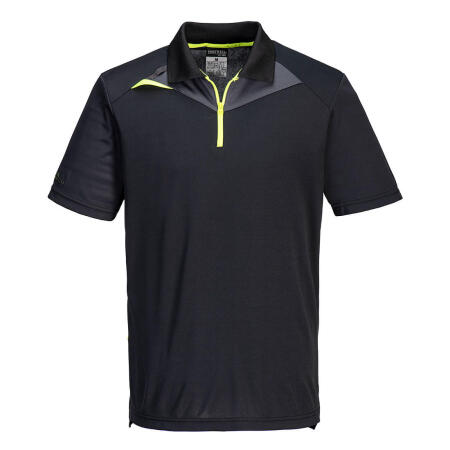 DX410 DX4 Polo Shirt S/S Black