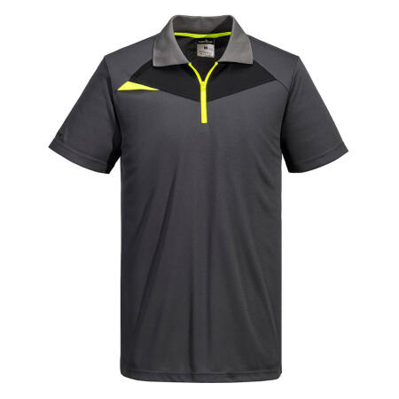 DX410 DX4 Polo Shirt S/S Metal Grey