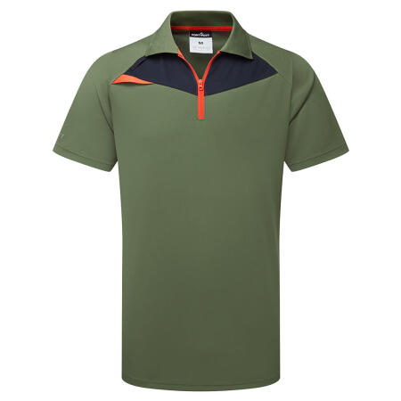 DX410 DX4 Polo Shirt S/S Moss Green