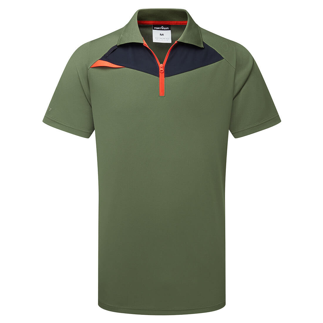 DX410 DX4 Polo Shirt S/S Moss Green