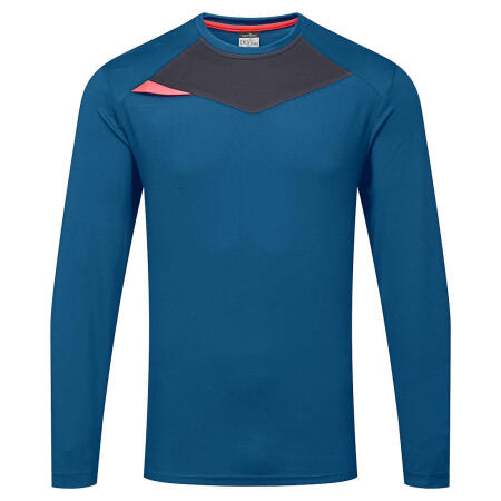 Portwest DX415 DX4 T-Shirt L/S Metro Blue