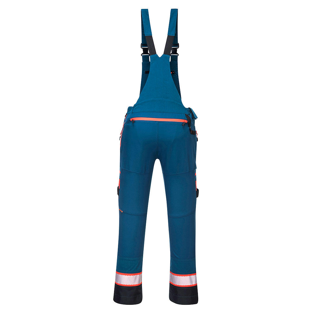 DX441 DX4 Work Bib and Brace Metro Blue - Image 2